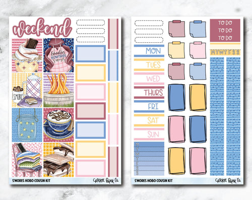 HOBONICHI COUSIN Planner Stickers Mini Kit - Books and Baths – Cricket  Paper Co.