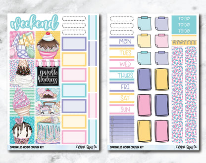 HOBONICHI COUSIN Planner Stickers Mini Kit - Sprinkles-Cricket Paper Co.