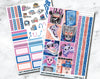 HORIZONTAL Planner Stickers Mini Kit - Batty for Books-Cricket Paper Co.