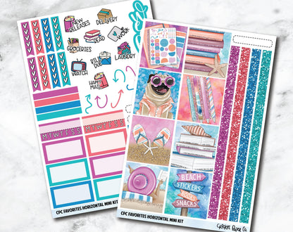 HORIZONTAL Planner Stickers Mini Kit - CPC Favorites-Cricket Paper Co.