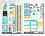 HORIZONTAL Planner Stickers Mini Kit - Diamonds & Co.-Cricket Paper Co.