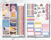 HORIZONTAL Planner Stickers Mini Kit - S'mores-Cricket Paper Co.