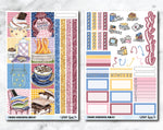 HORIZONTAL Planner Stickers Mini Kit - S'mores-Cricket Paper Co.