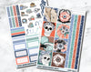 HORIZONTAL Planner Stickers Mini Kit - Spooky Anemone-Cricket Paper Co.