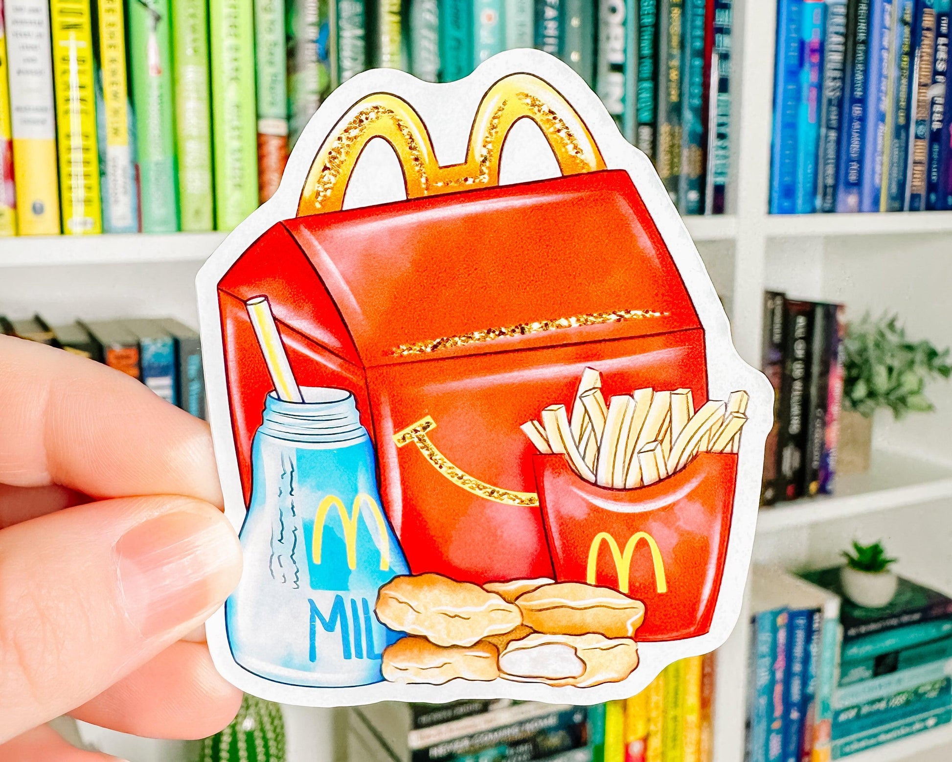 Happiness Meal - Vinyl Sticker-Cricket Paper Co.