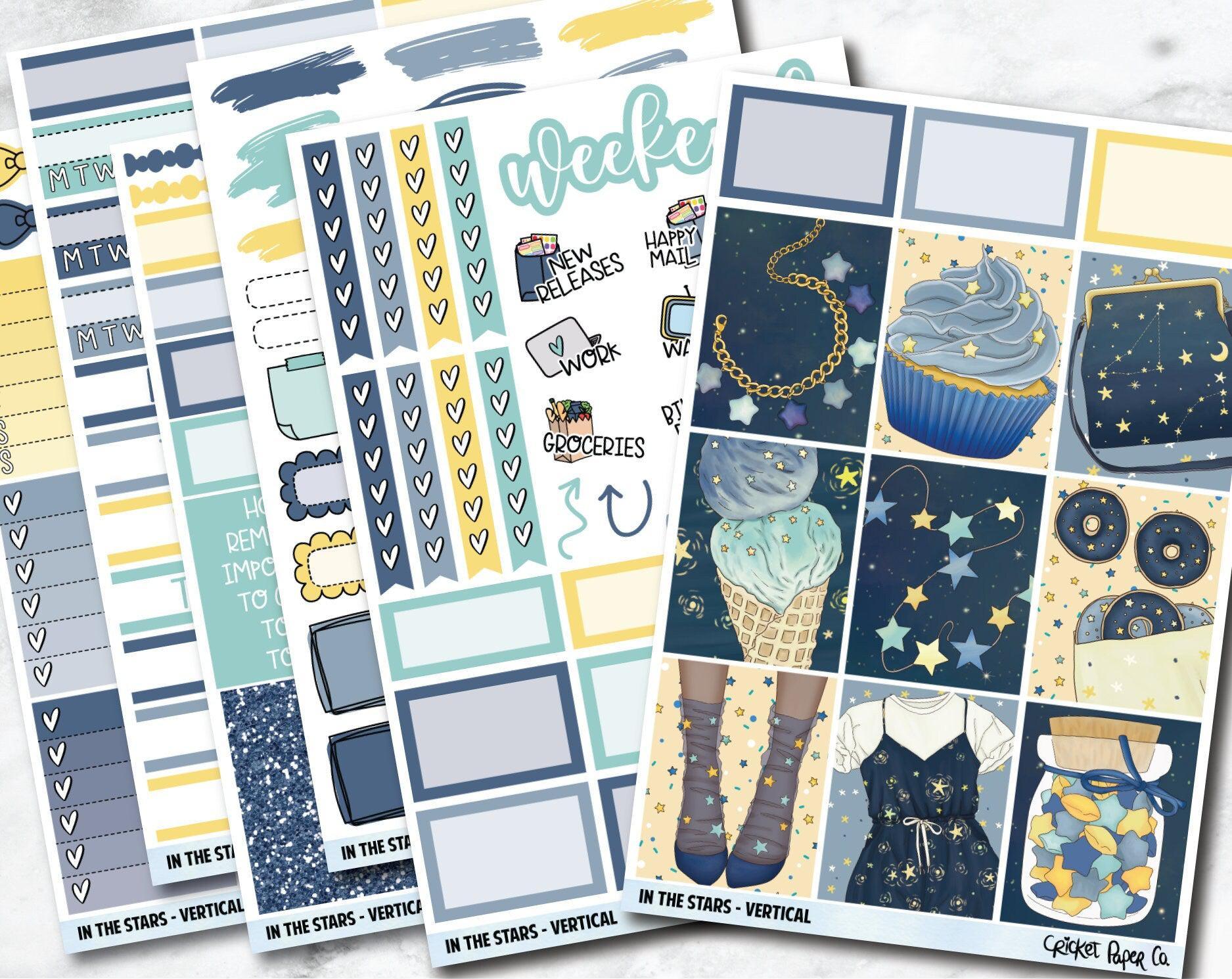 IN THE STARS Planner Stickers - Full Kit-Cricket Paper Co.