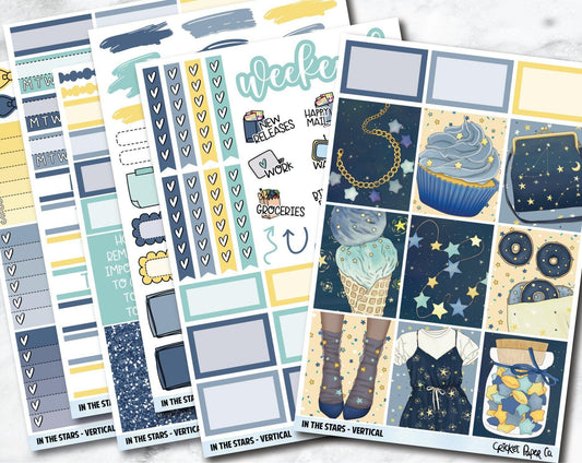 IN THE STARS Planner Stickers - Full Kit-Cricket Paper Co.