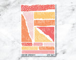 JOURNALING KIT Stickers for Planners, Journals and Notebooks - Candy Corn-Cricket Paper Co.