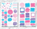 JOURNALING KIT Stickers for Planners, Journals and Notebooks - Carnival-Cricket Paper Co.