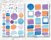 JOURNALING KIT Stickers for Planners, Journals and Notebooks - Celestial Fall-Cricket Paper Co.