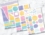 JOURNALING KIT Stickers for Planners, Journals and Notebooks - Sprinkles-Cricket Paper Co.