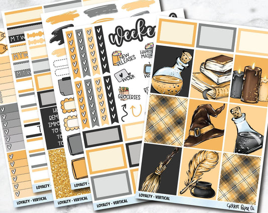 LOYALTY Planner Stickers - Full Kit-Cricket Paper Co.