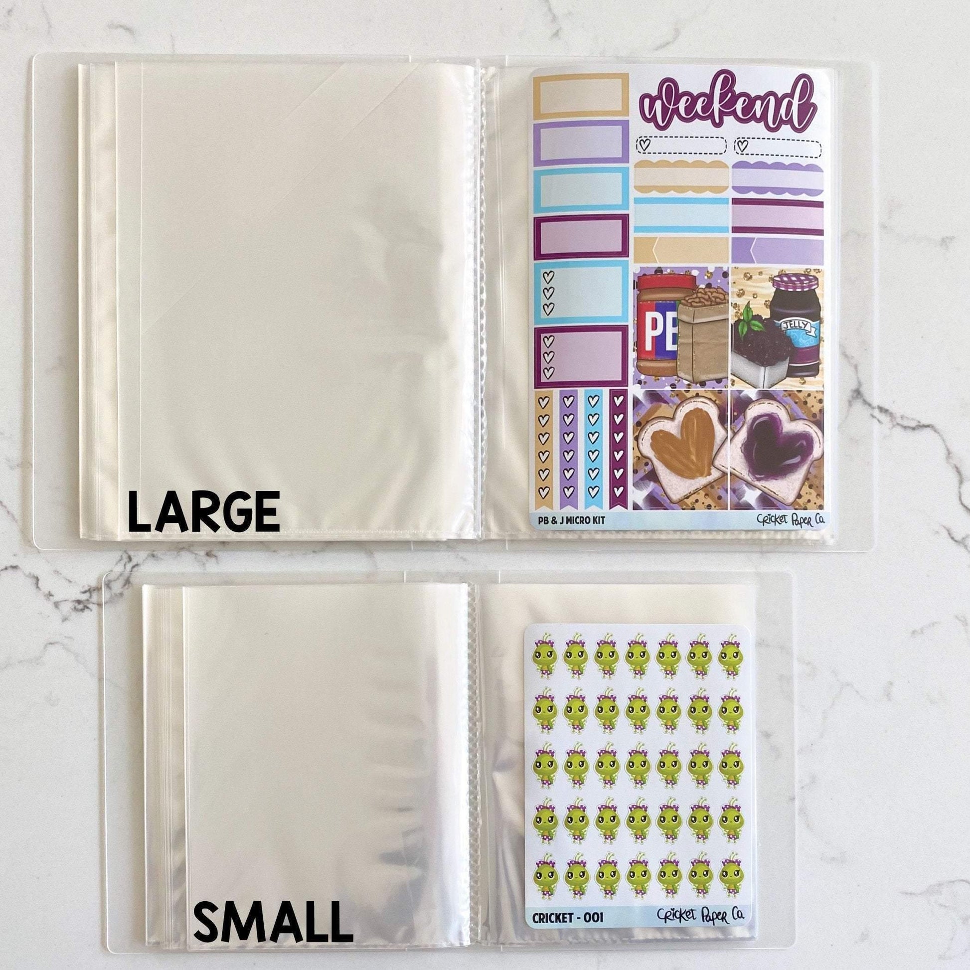 Large Sticker Storage Album - Advanced Hoarding-Cricket Paper Co.