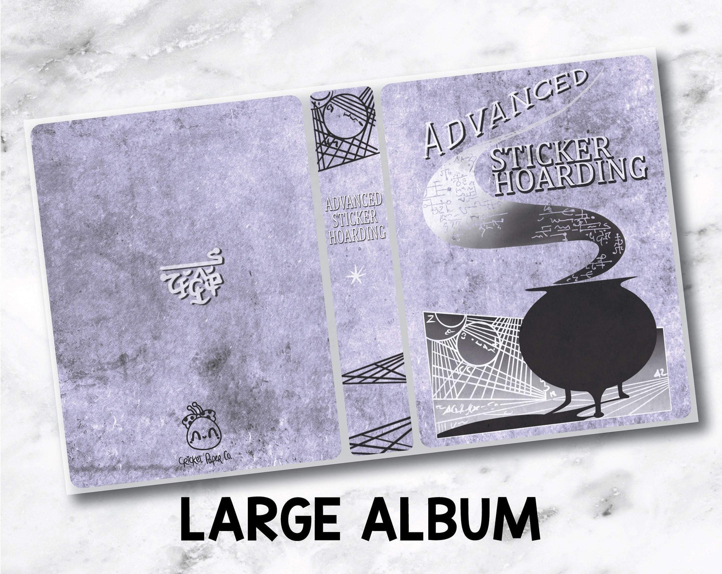 Large Sticker Storage Album - Advanced Hoarding-Cricket Paper Co.