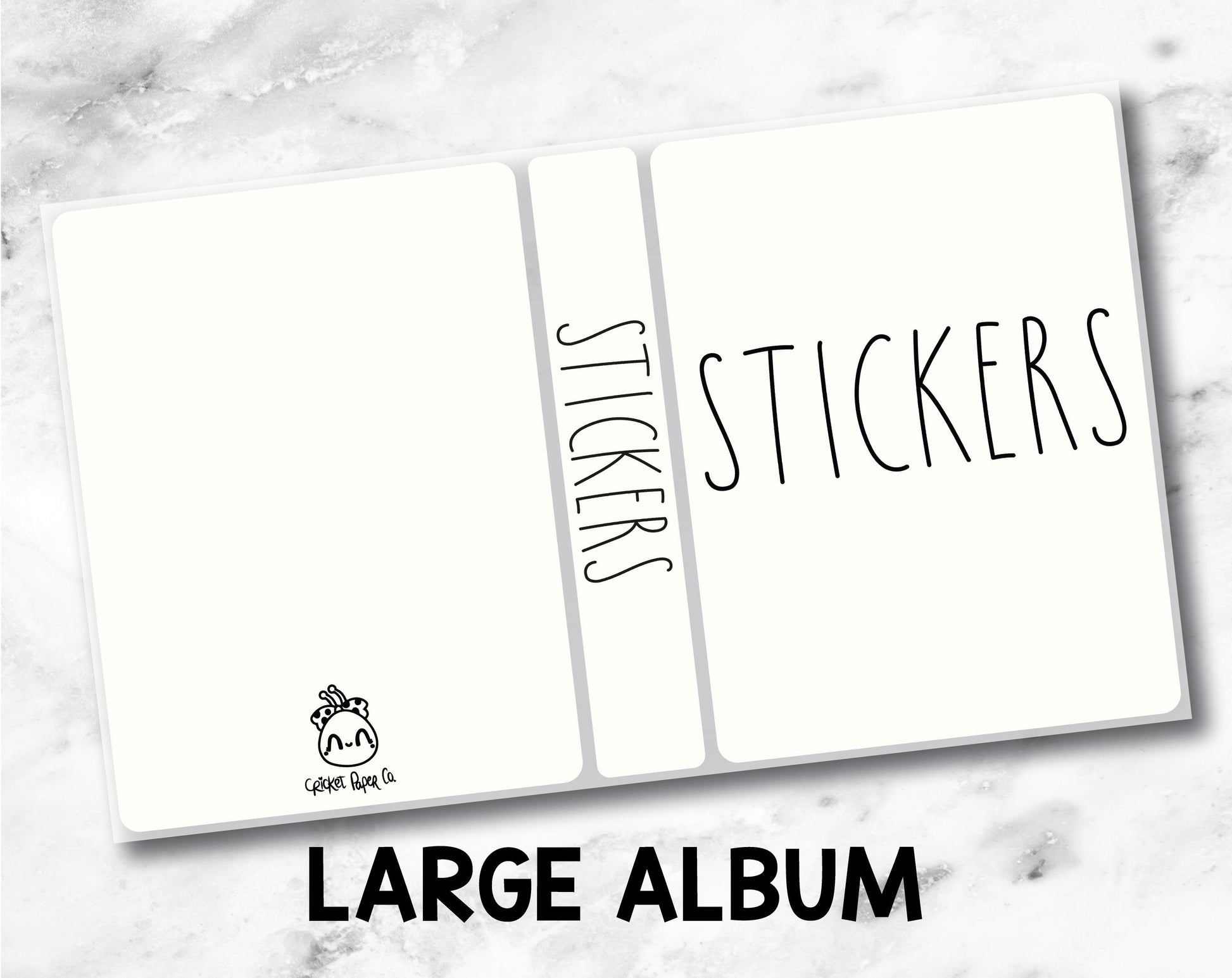 Large Sticker Storage Album - Stickers-Cricket Paper Co.