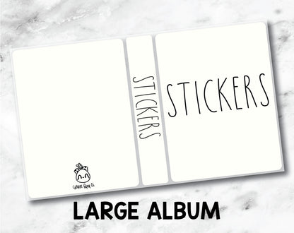 Large Sticker Storage Album - Stickers-Cricket Paper Co.