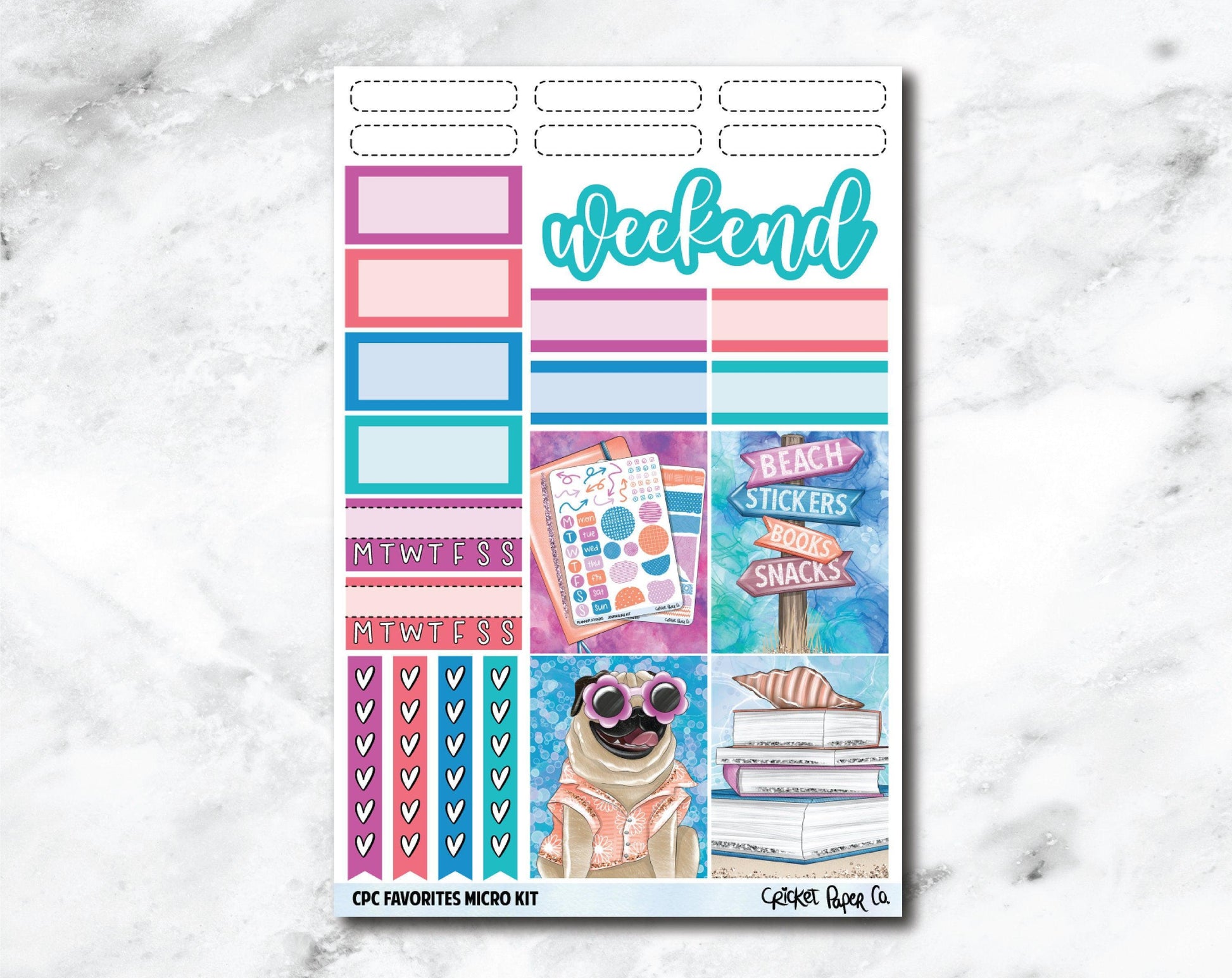 MICRO KIT Planner Stickers - CPC Favorites-Cricket Paper Co.