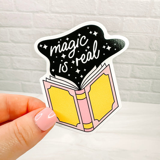 Magic is Real - Bookish Vinyl Sticker-Cricket Paper Co.