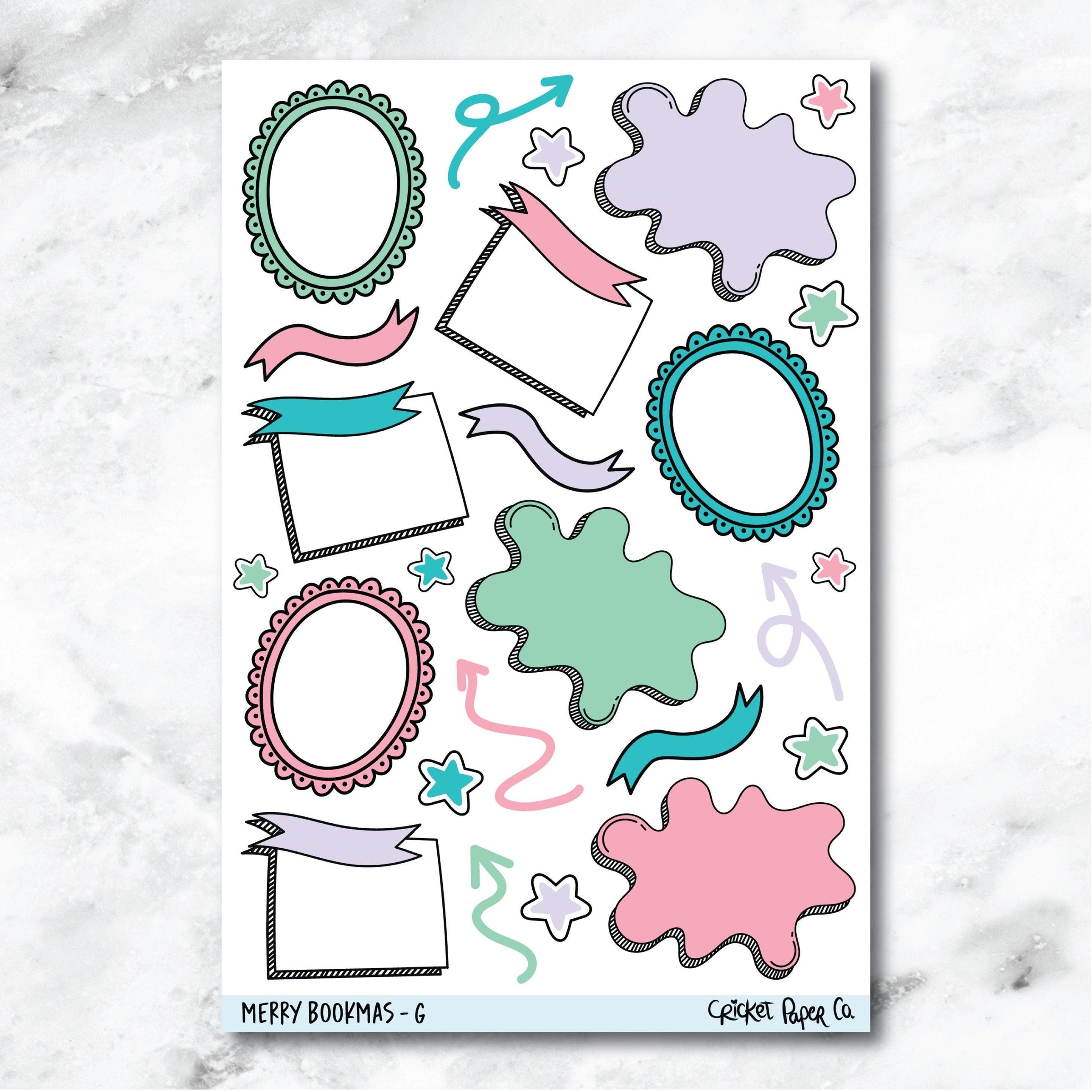 Bujo Style Marking - Washi Stickers