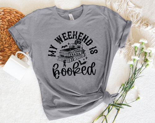 My Weekend is Booked Tee-Cricket Paper Co.