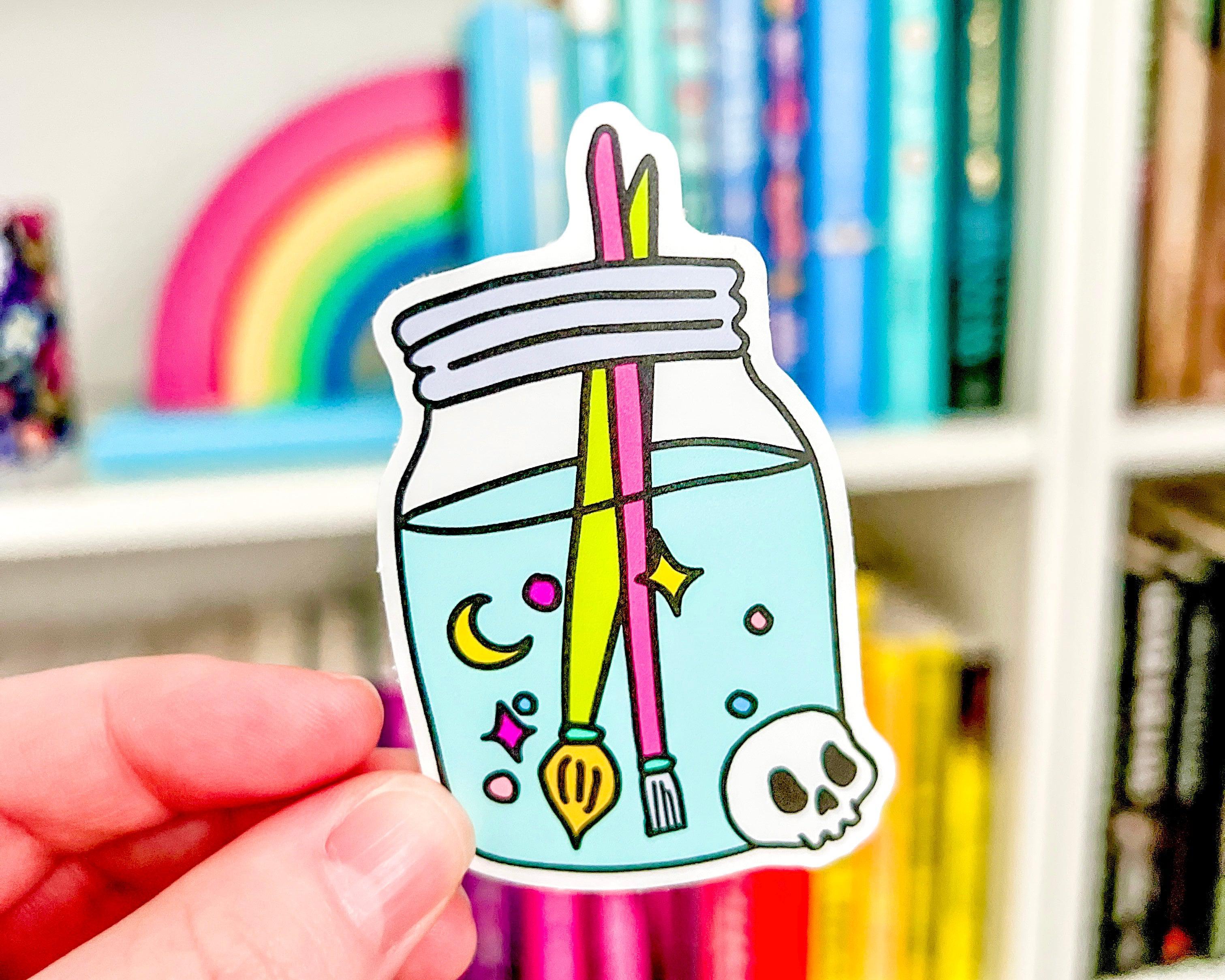 Paint Water - Vinyl Sticker – Cricket Paper Co.