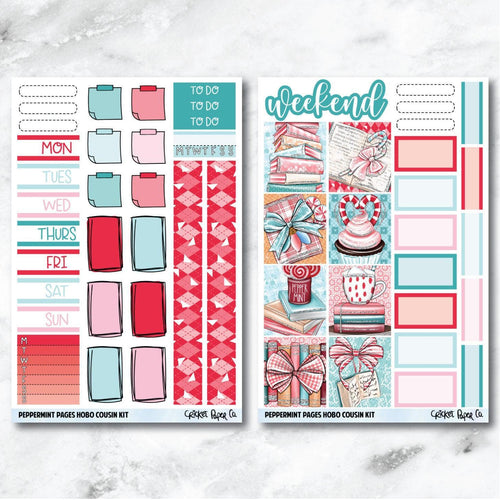 Peppermint Pages HOBONICHI COUSIN Planner Stickers Mini Kit-Cricket Paper Co.