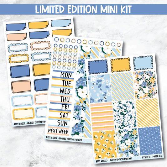 Planner Stickers Limited Edition Mini Kit - Bees Knees-Cricket Paper Co.