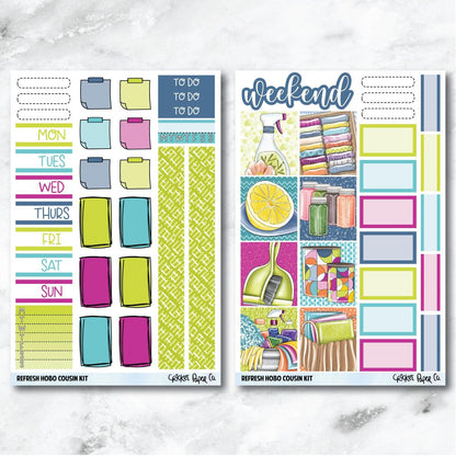 Refresh HOBONICHI COUSIN Planner Stickers Mini Kit-Cricket Paper Co.