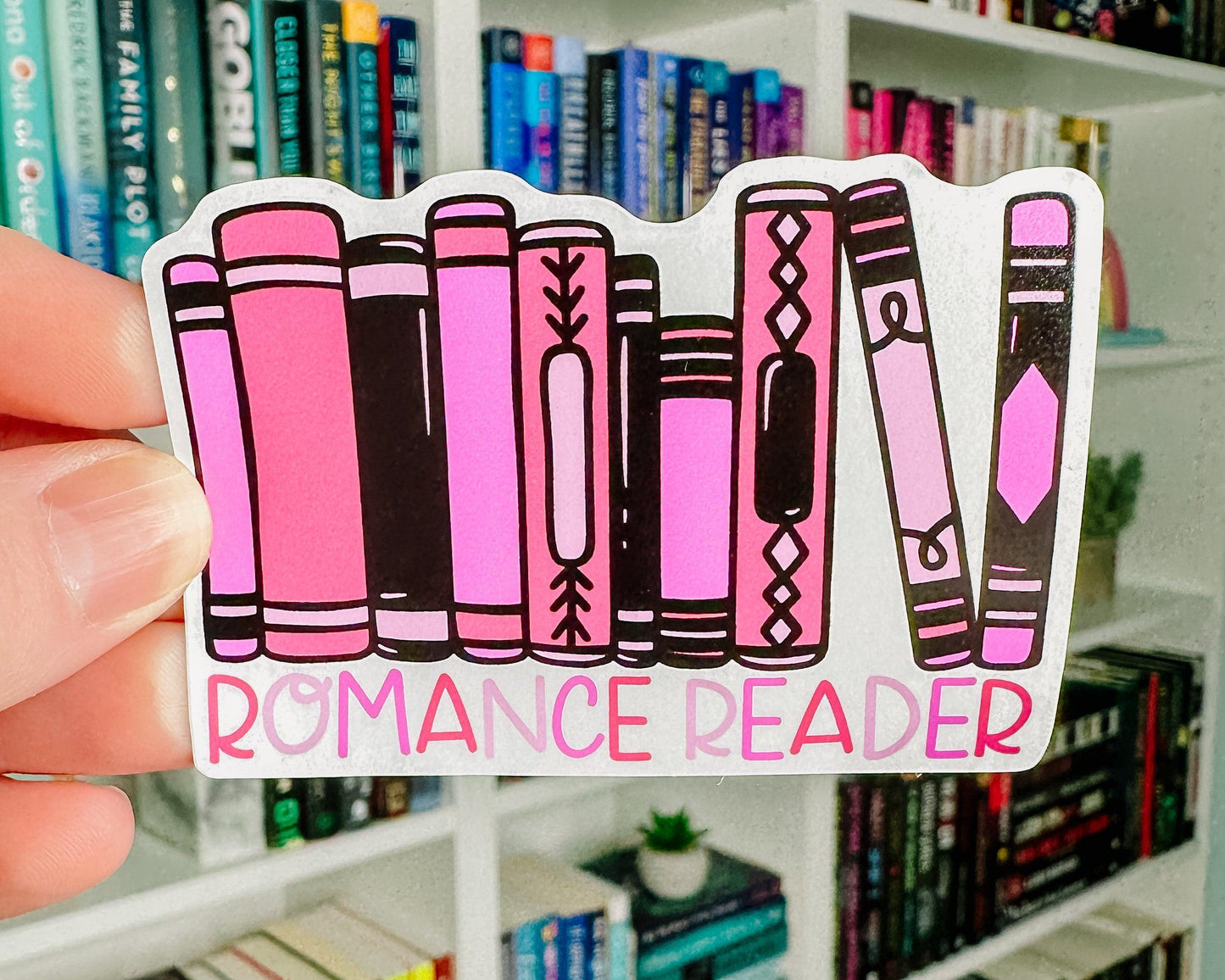 Romance Reader - Bookish Vinyl Sticker-Cricket Paper Co.
