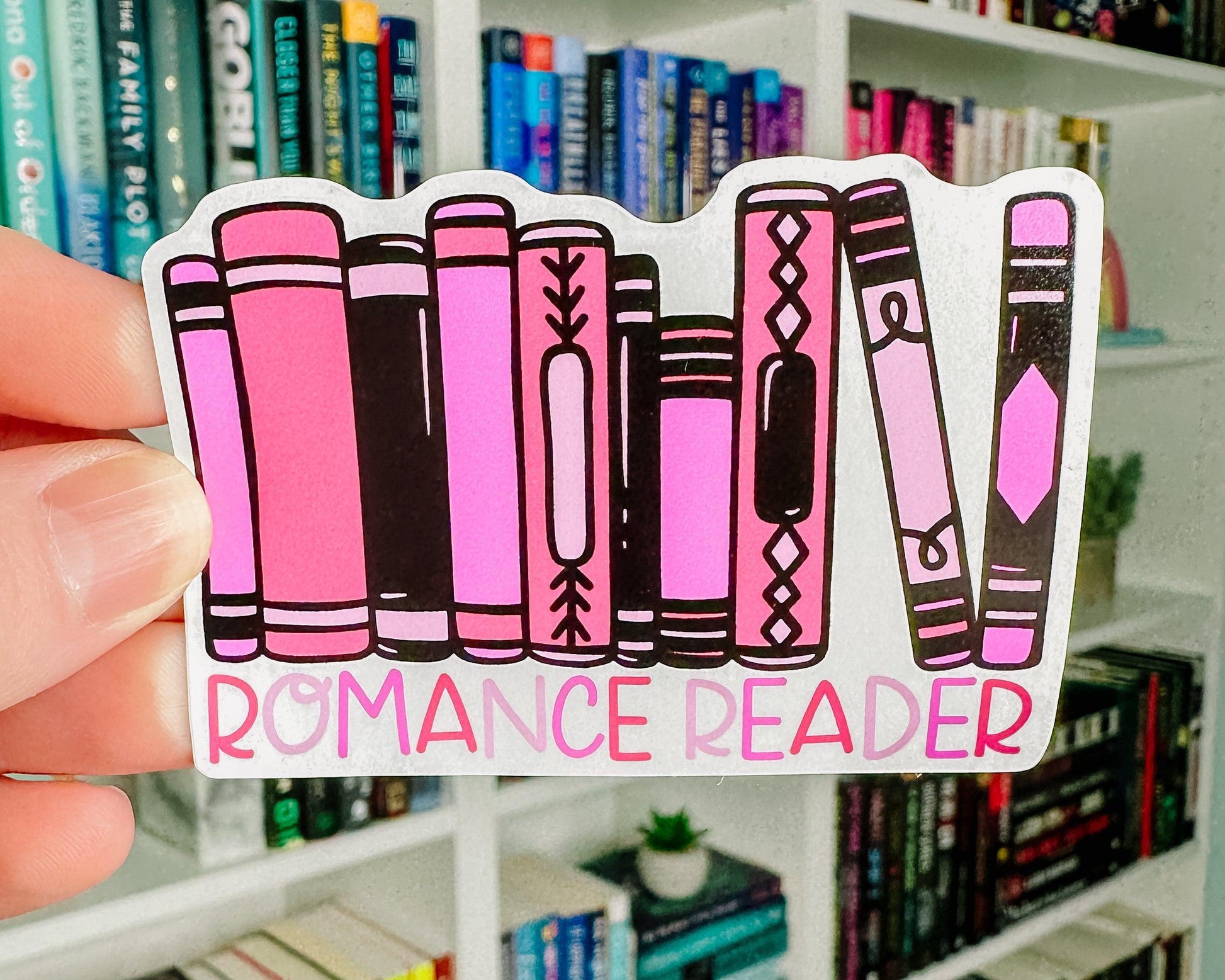 Romance Reader - Bookish Vinyl Sticker-Cricket Paper Co.