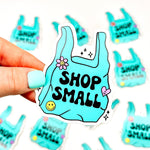 Shop Small - Decorative Vinyl Sticker-Cricket Paper Co.