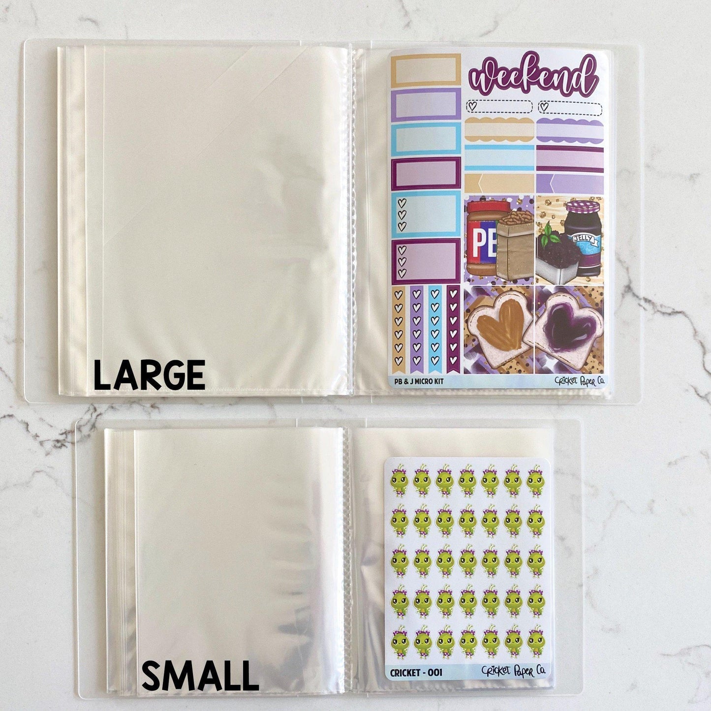 Small Sticker Storage Album - Advanced Hoarding-Cricket Paper Co.