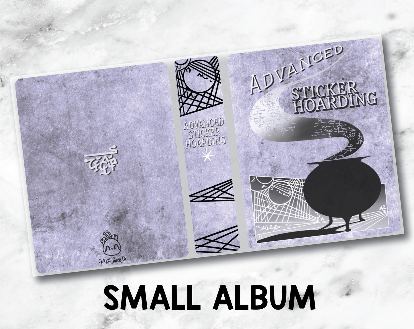 Small Sticker Storage Album - Advanced Hoarding-Cricket Paper Co.
