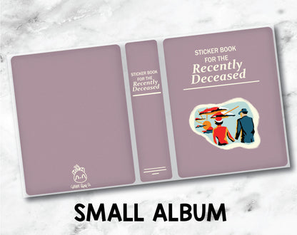 Small Sticker Storage Album - Recently Deceased-Cricket Paper Co.