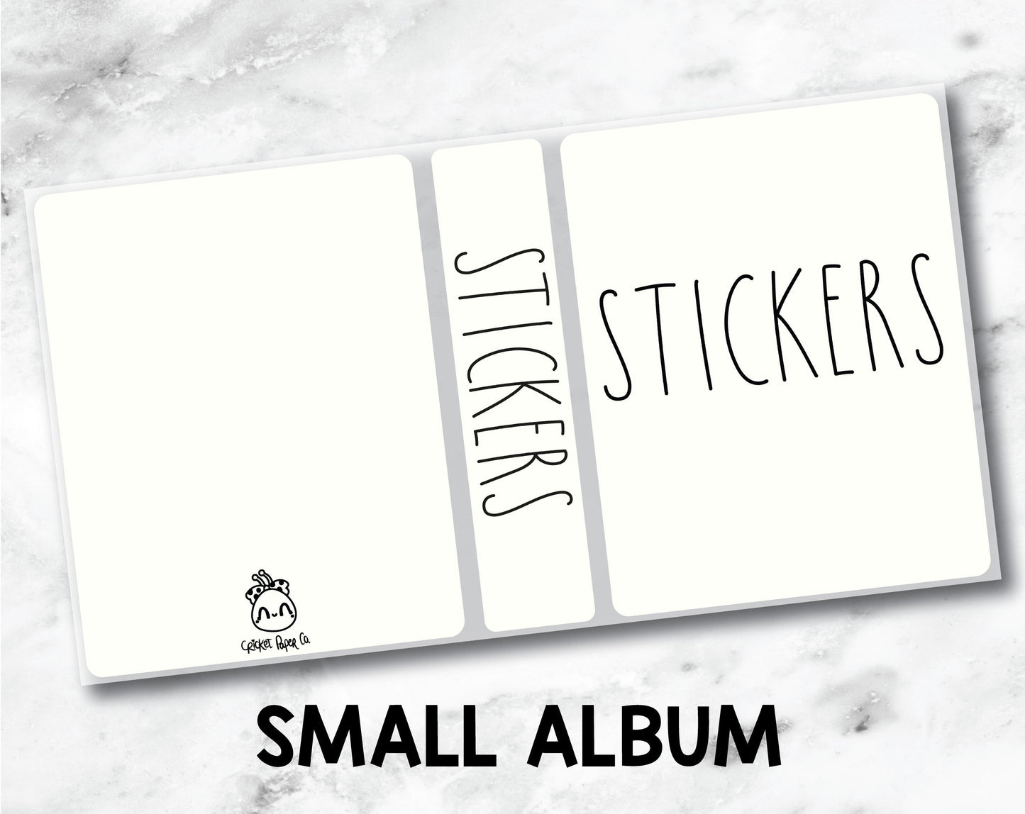 Small Sticker Storage Album - Stickers-Cricket Paper Co.