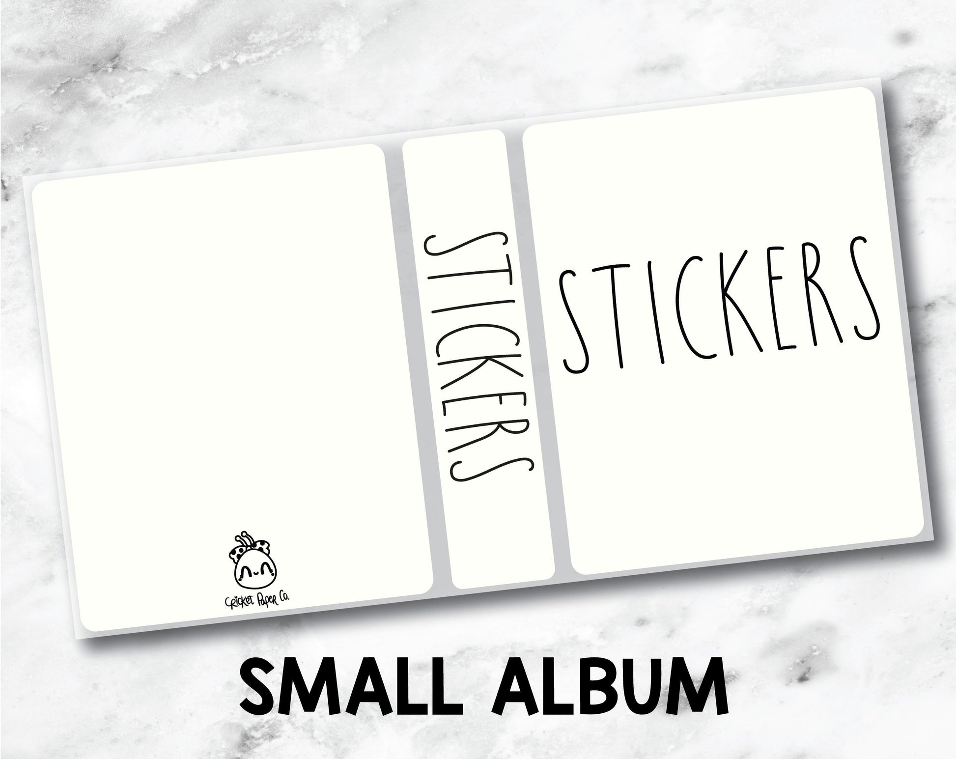 Small Sticker Storage Album - Stickers-Cricket Paper Co.