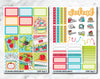 VERTICAL Planner Stickers Mini Kit - A Is for Apple-Cricket Paper Co.