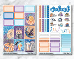 VERTICAL Planner Stickers Mini Kit - Celestial Fall-Cricket Paper Co.