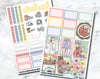 VERTICAL Planner Stickers Mini Kit - Colorful Pumpkin-Cricket Paper Co.