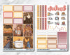 VERTICAL Planner Stickers Mini Kit - Fall Forest-Cricket Paper Co.