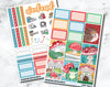 VERTICAL Planner Stickers Mini Kit - Mushrooms-Cricket Paper Co.