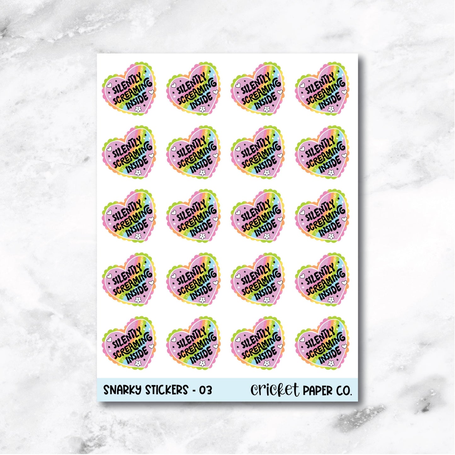 Snarky Journaling and Planner Stickers - 03