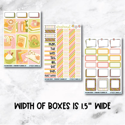 Planner Stickers Standard Mini Kit  - Autumn Reads