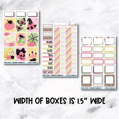 Planner Stickers Standard Mini Kit - Pastel Spells