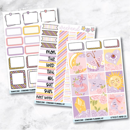Planner Stickers Standard Mini Kit - Transcend