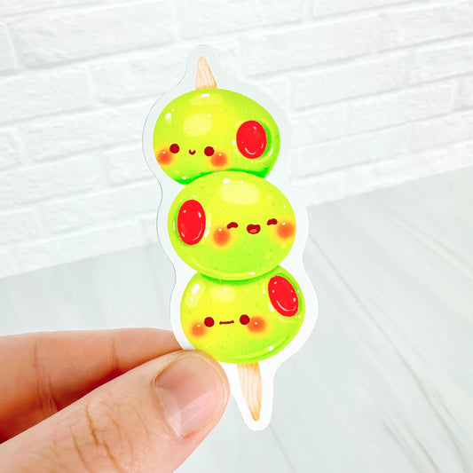 Green Olives - Decorative Vinyl Sticker DC64