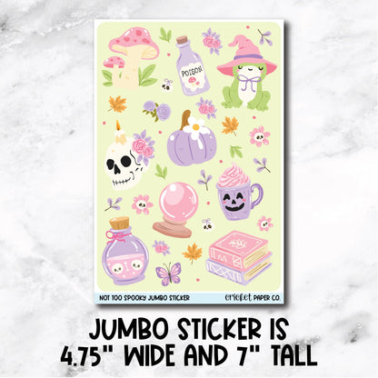 Jumbo Decorative Sticker - Not Too Spooky