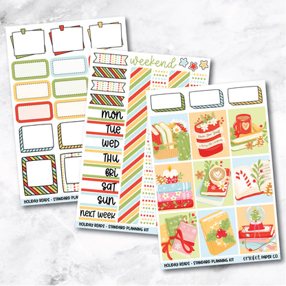Planner Stickers Standard Mini Kit  - Holiday Reads