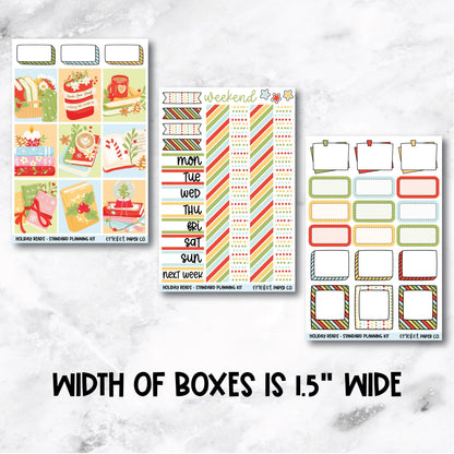 Planner Stickers Standard Mini Kit  - Holiday Reads