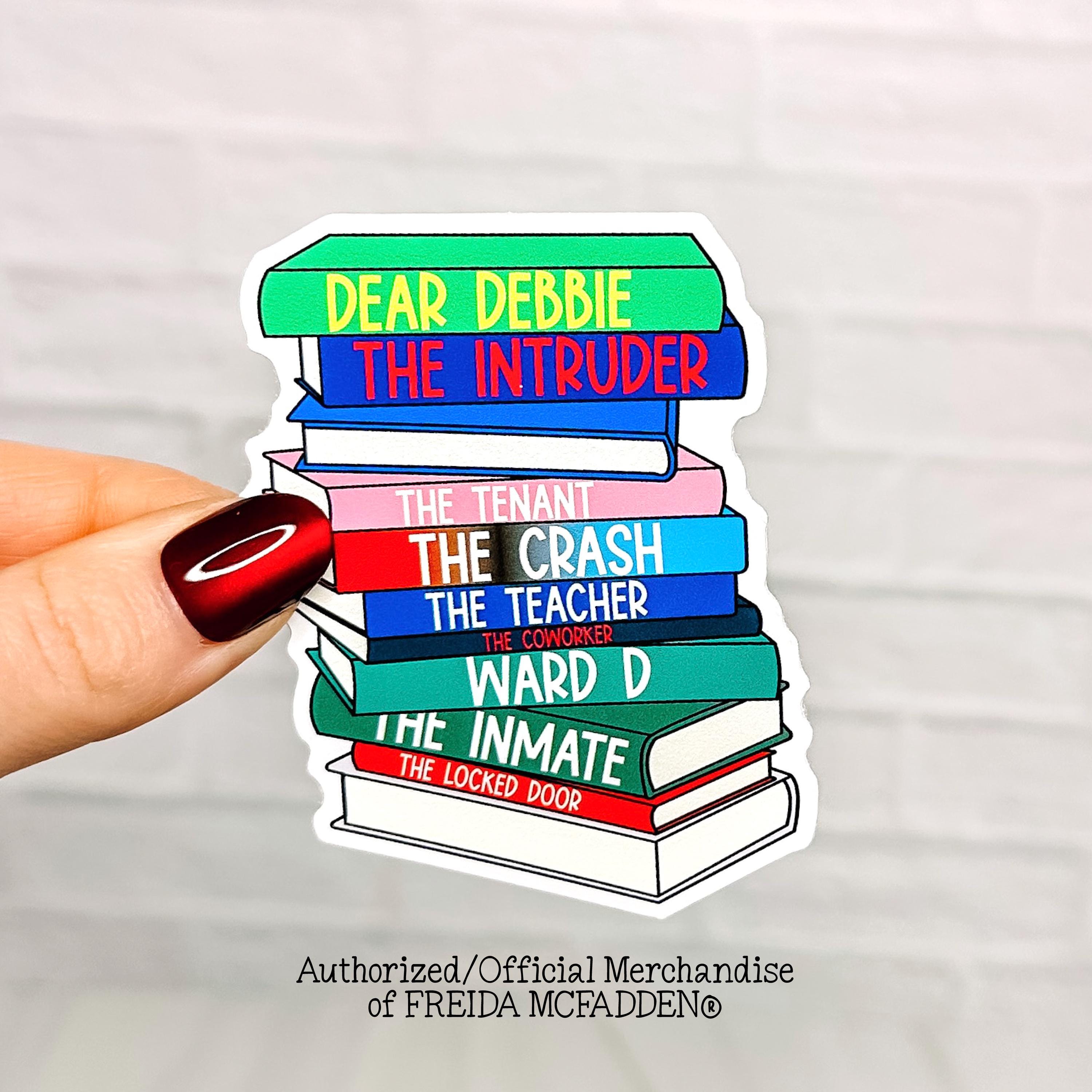 Freida Book Stack Vinyl Sticker - Official Merchandise of Freida McFad ...
